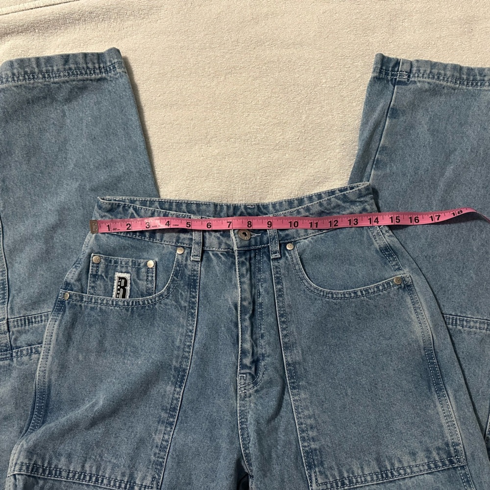 The Ragged Priest Women's Straight Leg Combat Carpenter Jeans - Size 28 - Picture 8 of 9